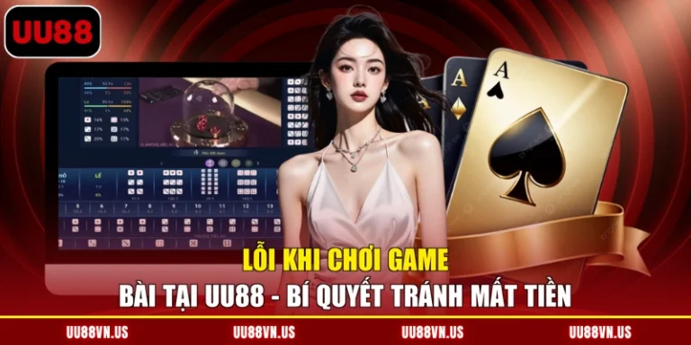 Lỗi Khi Chơi Game Bài Tại UU88 - Bí Quyết Tránh Mất Tiền