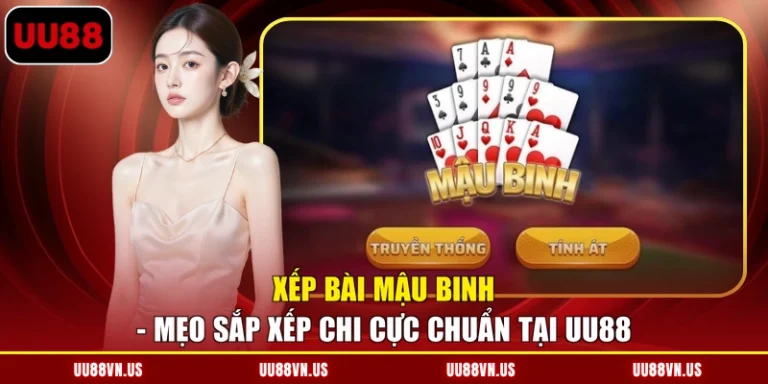 Xếp Bài Mậu Binh - Mẹo Sắp Xếp Chi Cực Chuẩn Tại UU88